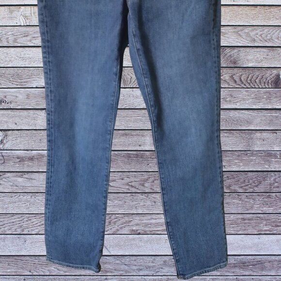 J. Crew Slim Boyfriend Women's Size 25 Distressed Cotton Blend Stretch Blue Jean - Picture 3 of 6